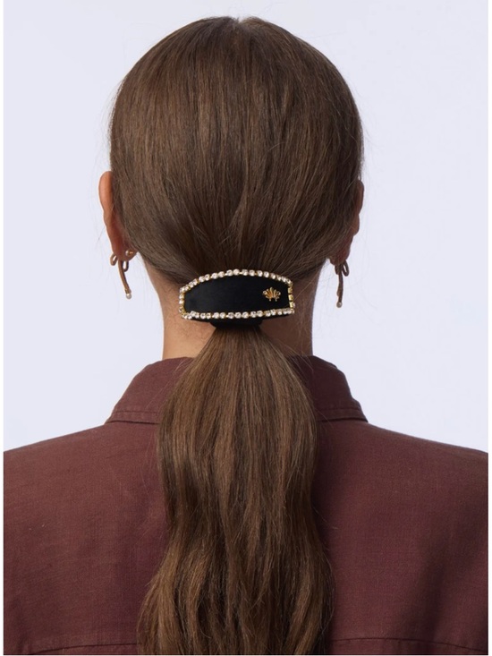 Lele Sadoughi Accessories - Lele Sadoughi Genie Crystal Edge Hair Tie New